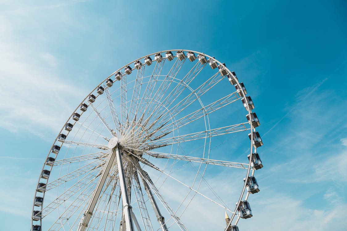 Free London's Eye, England Stock Photo