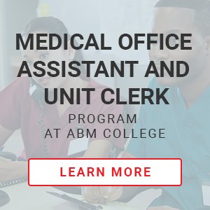 Medical Office Assistant and Unit Clerk CTA.