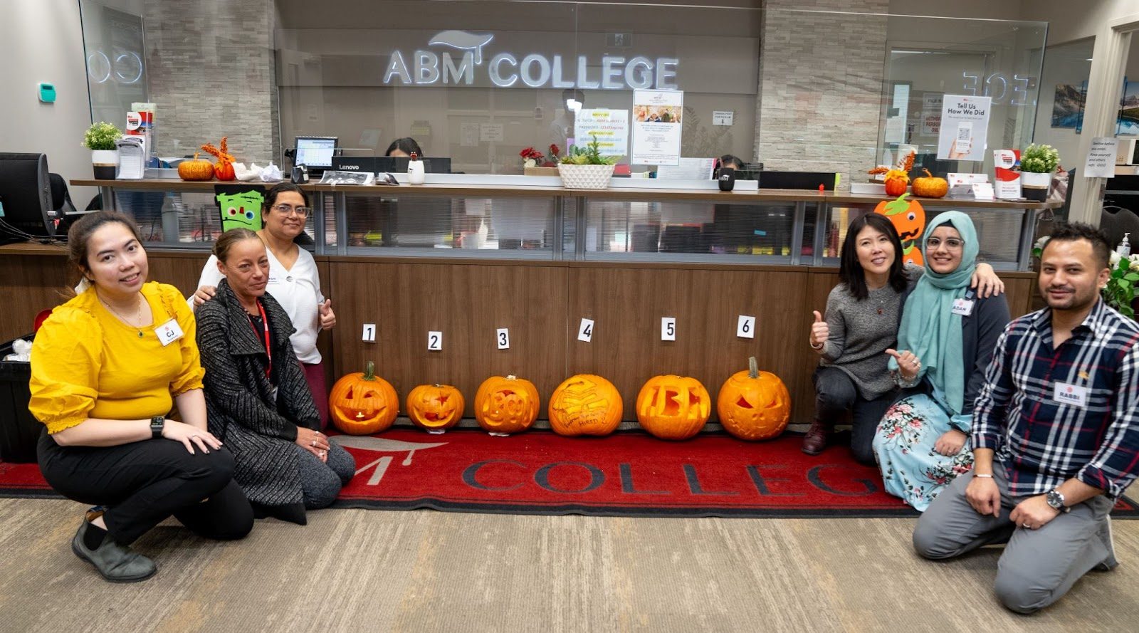 Pumpkin carving is a opular activity on Halloween.