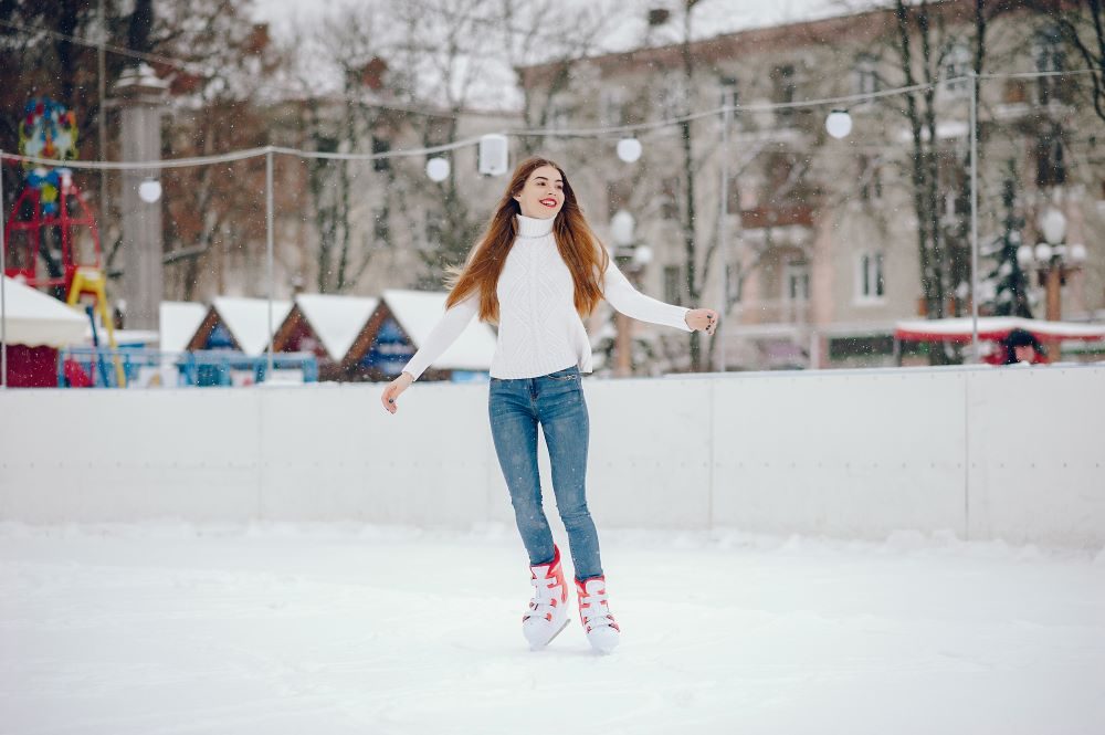 Ice Skating on the Rideau Canal, Ottawa is a favourite activity of all.