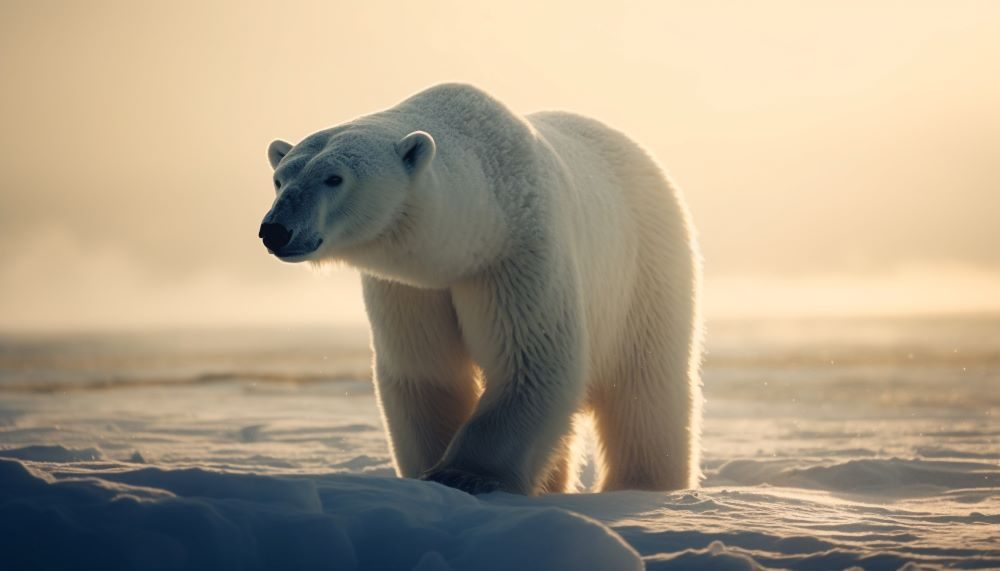 You can go for Polar Bear Watching in Churchill, Manitoba.