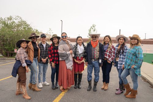 During Stampede Breakfast