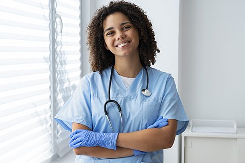 A young nurse eager to make a memorable impact for her patients