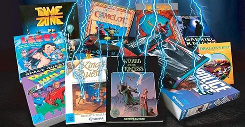 A collection of popular games published by Sierra On-Line in the 1980s and 1990s1