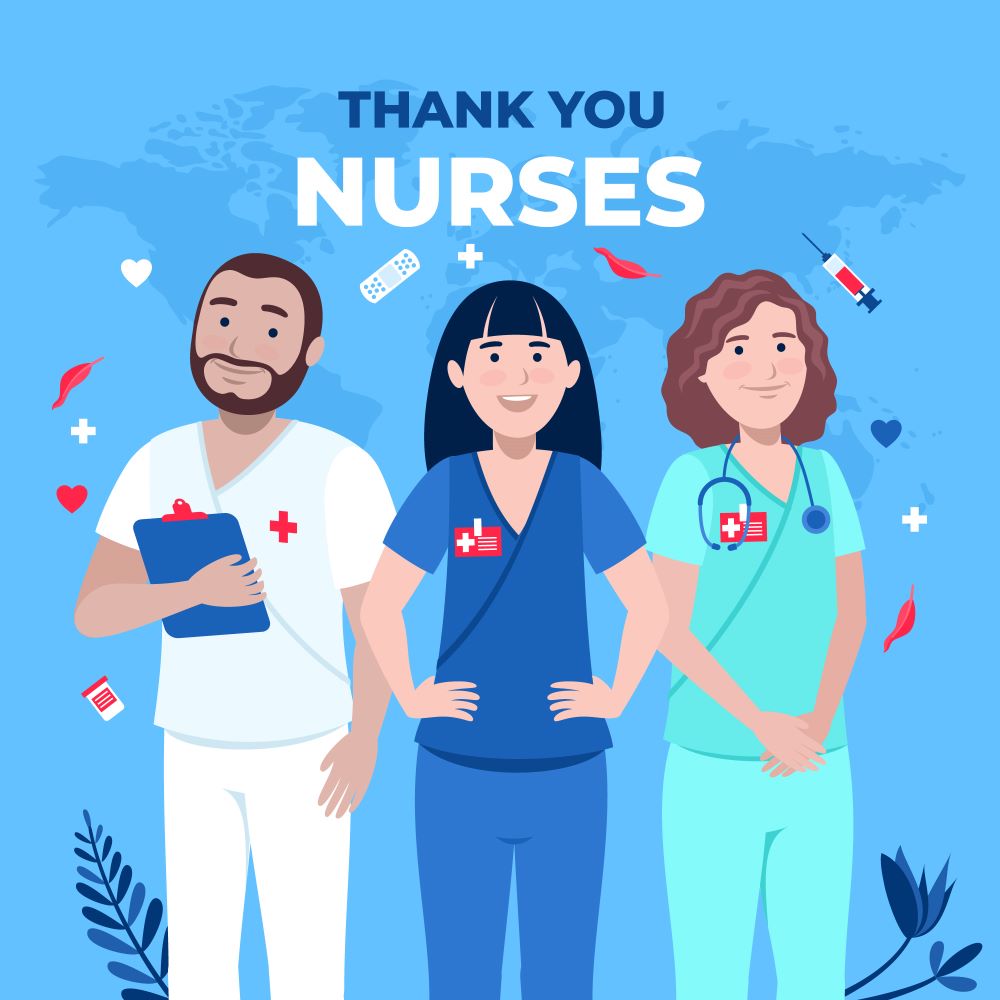 National nurses week is an opportunity to thank nurses for their contribution to the community health.