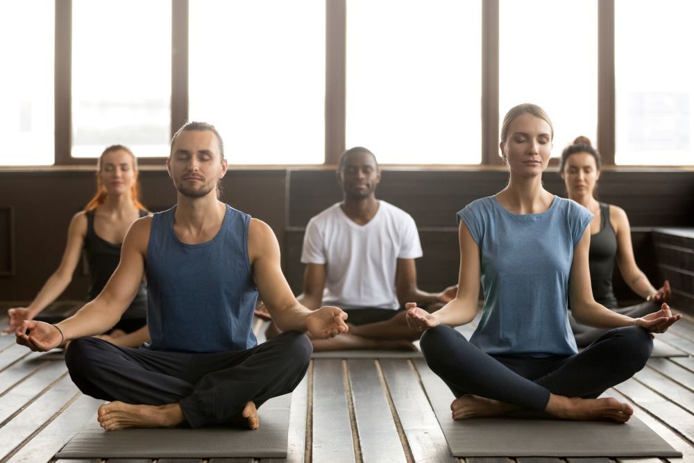 Group meditation can be done on employee appreciation day.