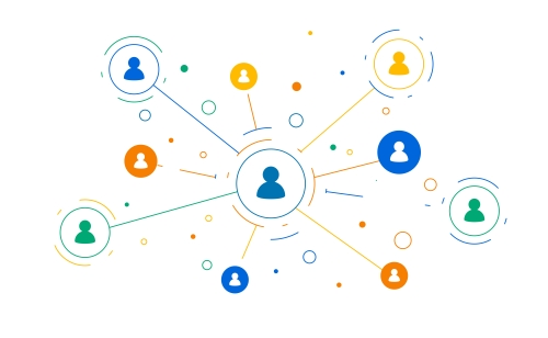 A networking diagram for aspiring healthcare administrators